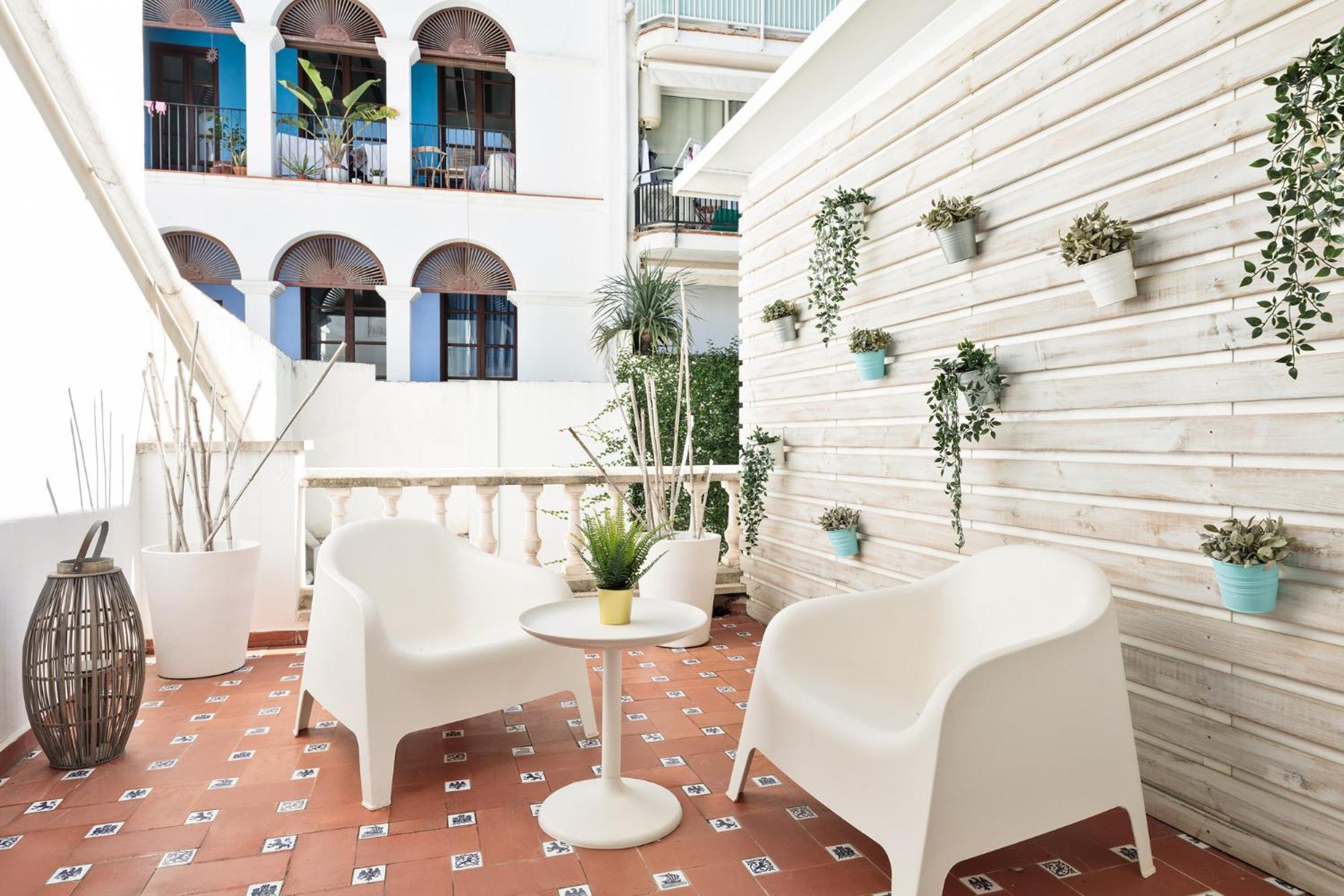 Ferienwohnung Sitges Group Blue&White Exterior foto