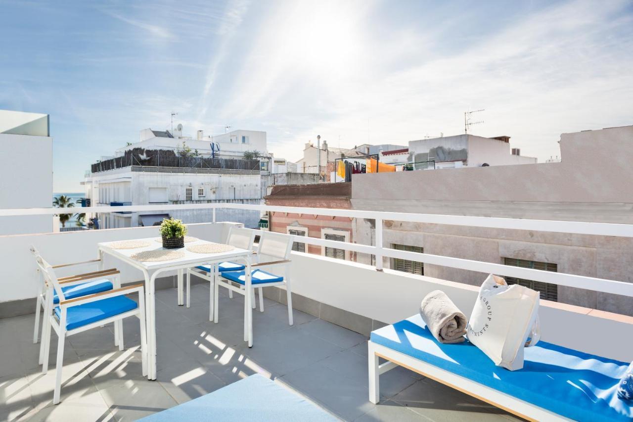 Ferienwohnung Sitges Group Blue&White Exterior foto